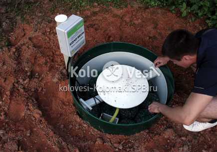 Монтаж септика Kolo Vesi 10